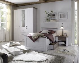 Senioren Schlafzimmer Komplett Set 3-tlg LUCA K Komfort Seniorenzimmer Pinie1