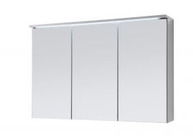 Spiegelschrank Bad TWO mit LED Beleuchtung Badspiegel Badschrank Spiegel grau1
